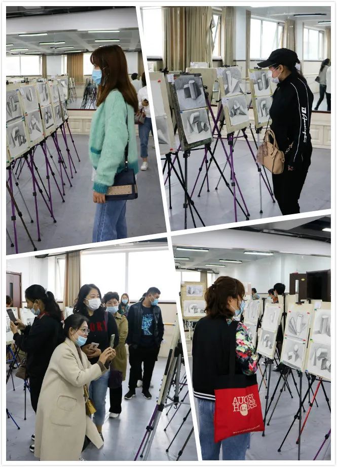 迎国庆,庆中秋,华唐艺术高中2020级汇报演出圆满落幕(图2) 华唐艺术高中美术作品展