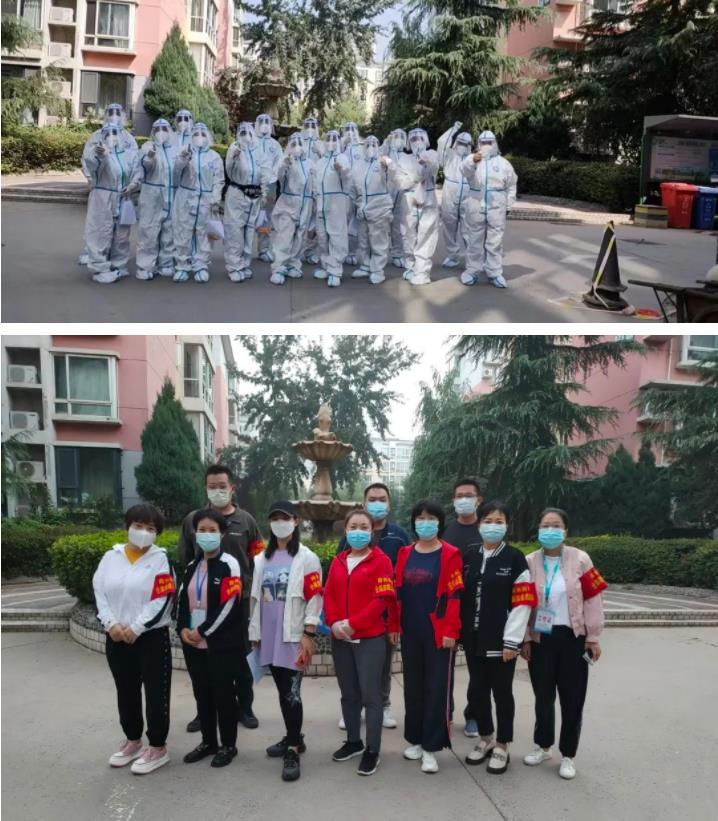 防控疫情，共克“石”艰，精英华唐师生志愿者在行动