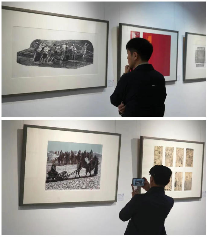 第四届“华唐印象”河北省版画作品展开幕