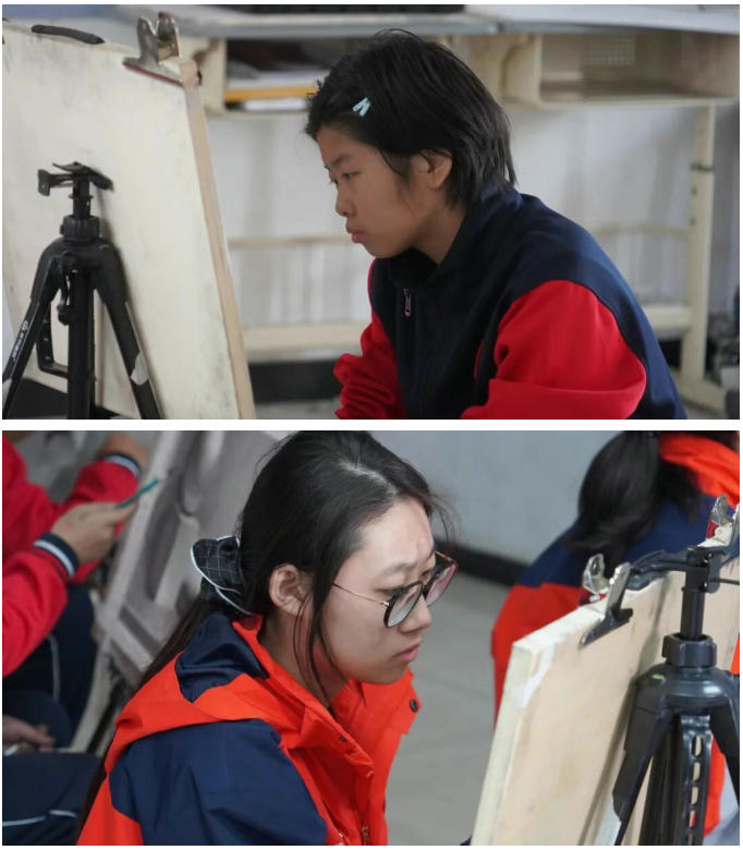 精英华唐艺术高中高一美术专业考试