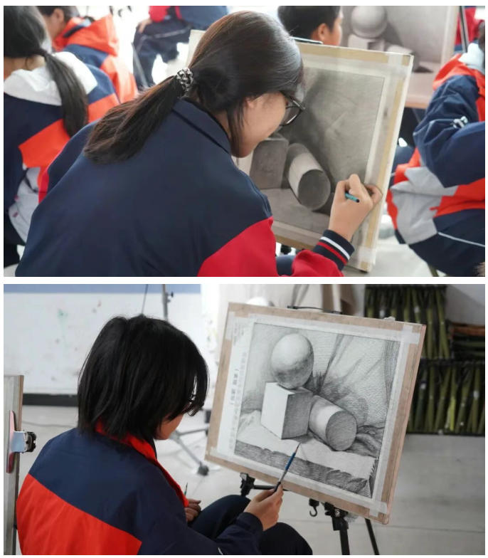 精英华唐艺术高中高一美术专业考试