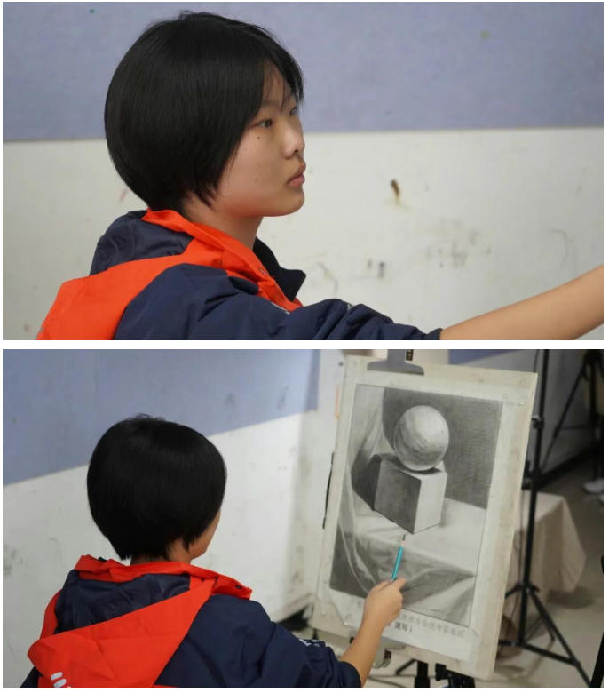 精英华唐艺术高中高一美术专业考试