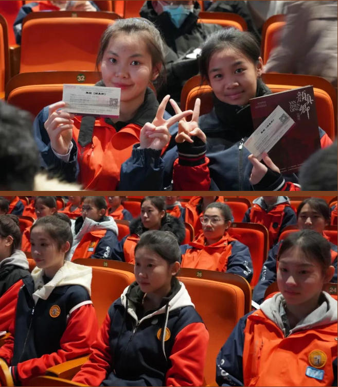 精英华唐艺术高中中国舞学生观演