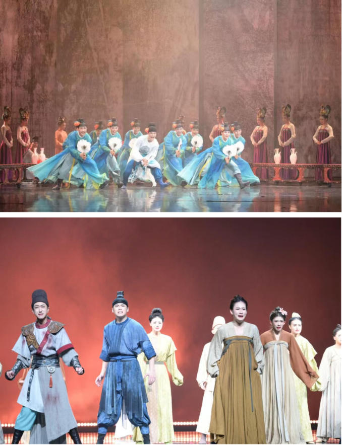 精英华唐艺术高中中国舞学生观演