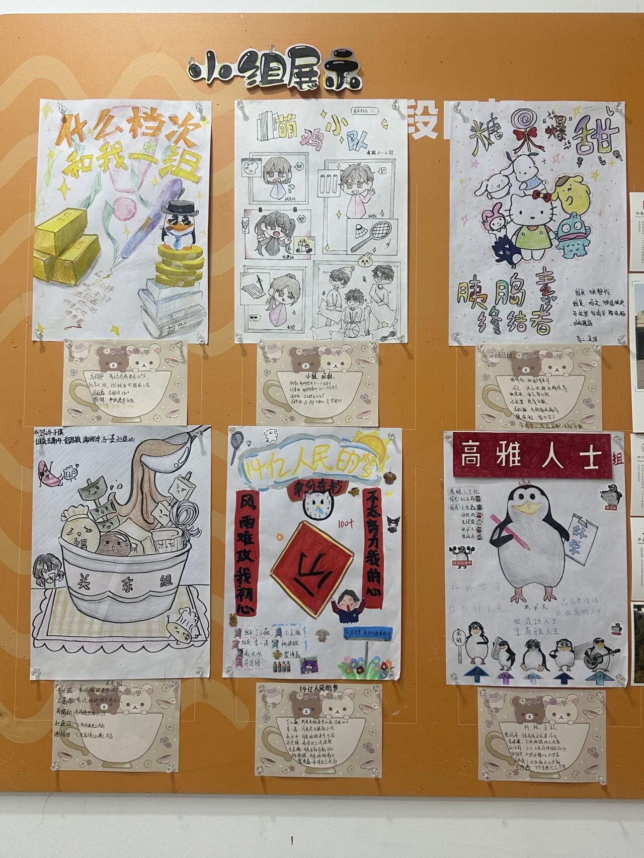 2025精英华唐艺术高中班级文化墙展示