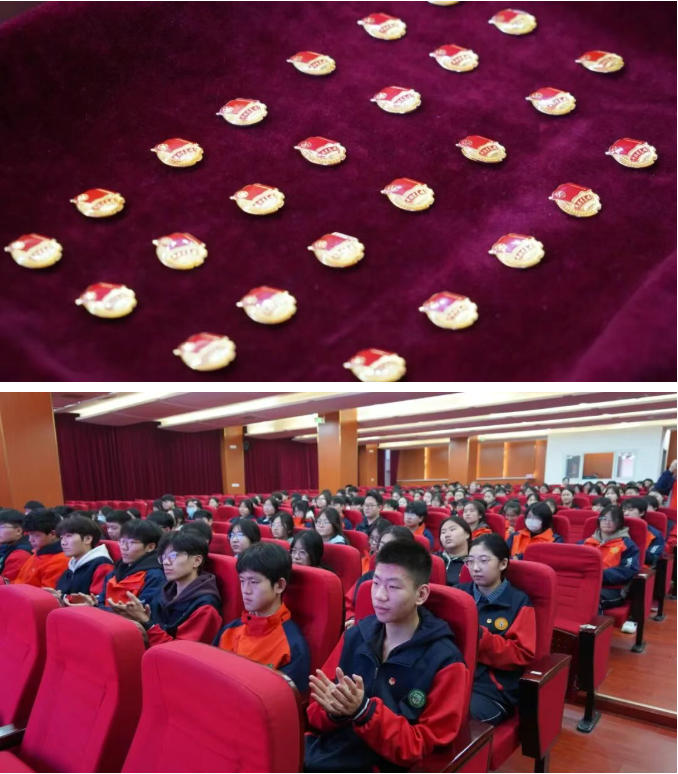 精英华唐艺术高中新团员入团仪式圆满举行