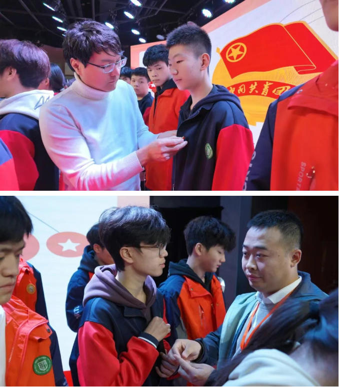 精英华唐艺术高中新团员入团仪式圆满举行