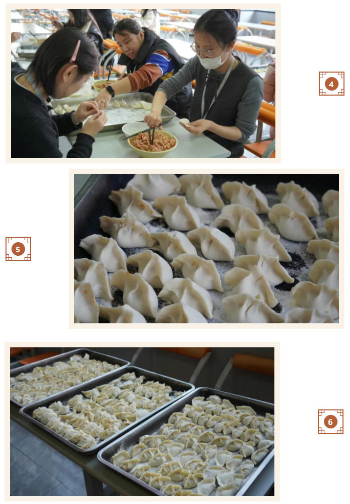 精英华唐艺术高中教职工包饺子大赛