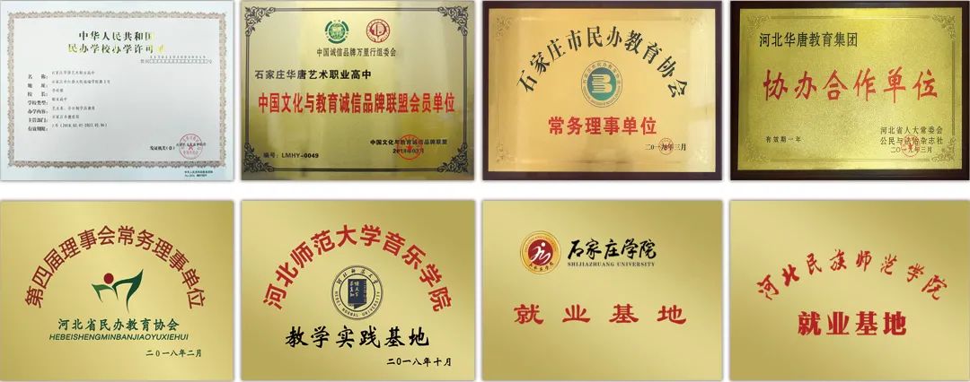 华唐招生简章(图3) 精英华唐艺术高中学校荣誉